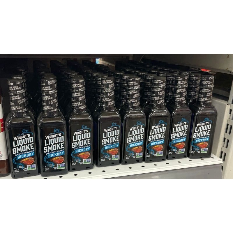

wright's liquid smoke concentrated seasoning hickory 103ml