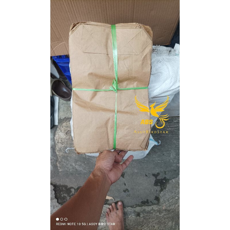 

kertas kantong burung uk 22x35 cm
