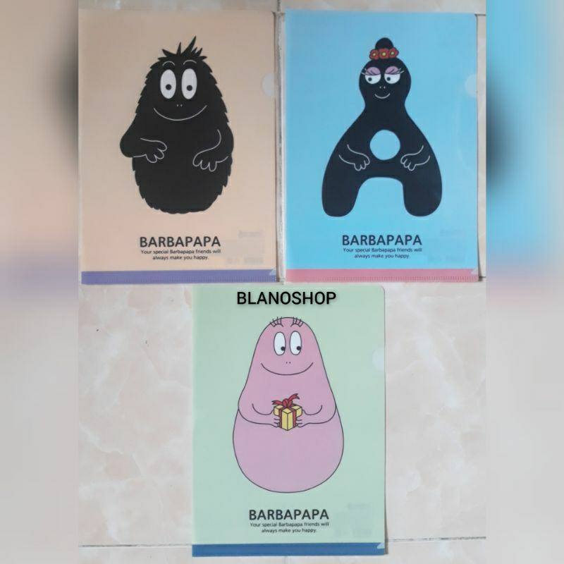 

Map Plastik Lucu 1 Folder Barbapapa Series