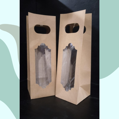 

Paperbag kraf window / Tempat Souvenir