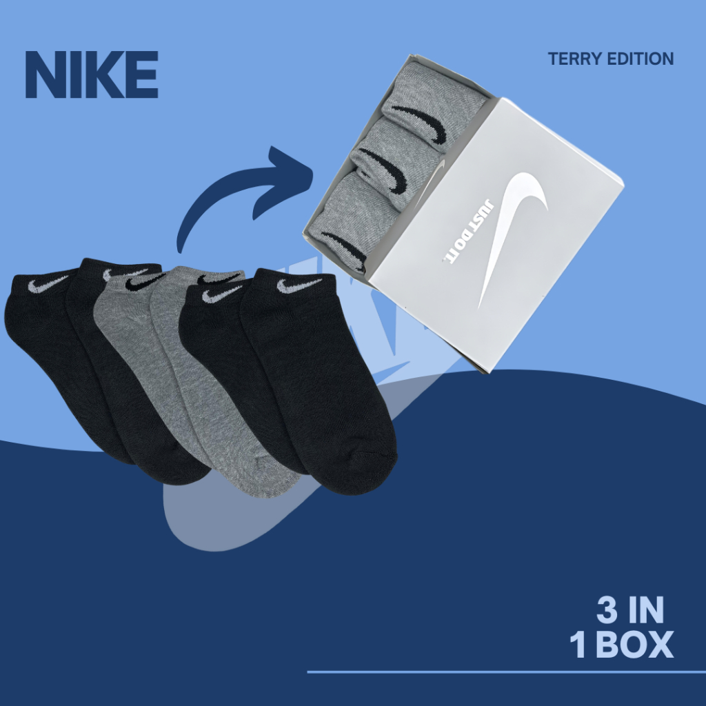 Kaos Kaki Nike Kaos kaki Olahraga Pria Wanita Dewasa Nike Sock Kaos Kaki Tebal Premium