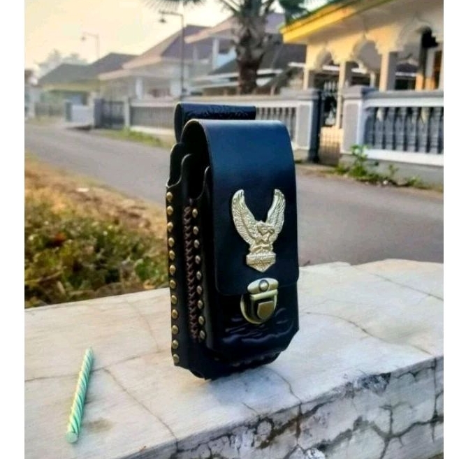 Sarung HP Kulit Asli Harley Davidson Kulit Asli Mewah