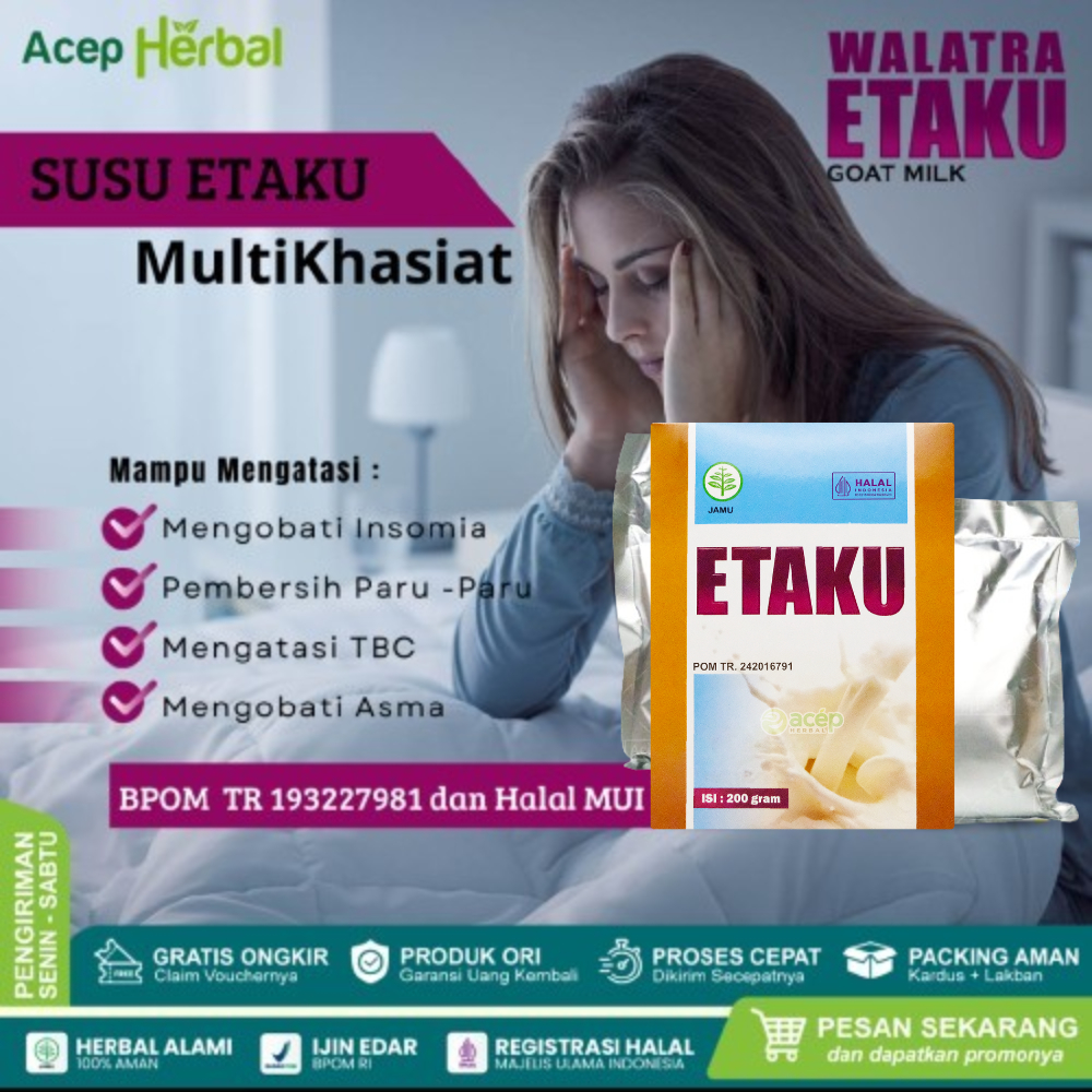 

Obat Insomia Sulit Tidur Insomiya Susah Tidur Insomnia - Etaku Goat Milk Susu Kambing Etawa