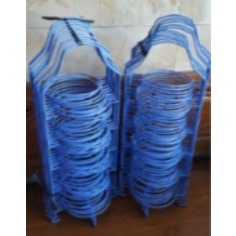 5pcs / bj tentengan piring hajatan susun 5 besi anti karat / tatakan piring susun 5 anti karat