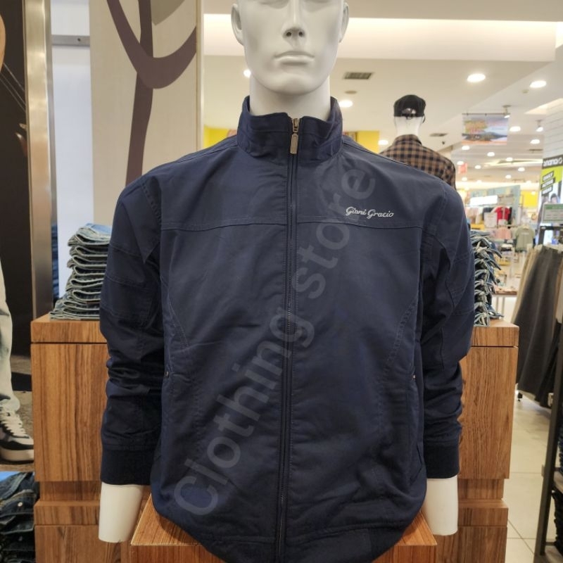 GIANI GRACIO ORIGINAL jacket pria lengan panjang navy G5310400202