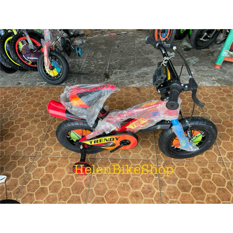 Sepeda bmx 12 inch trendy ban 3.0