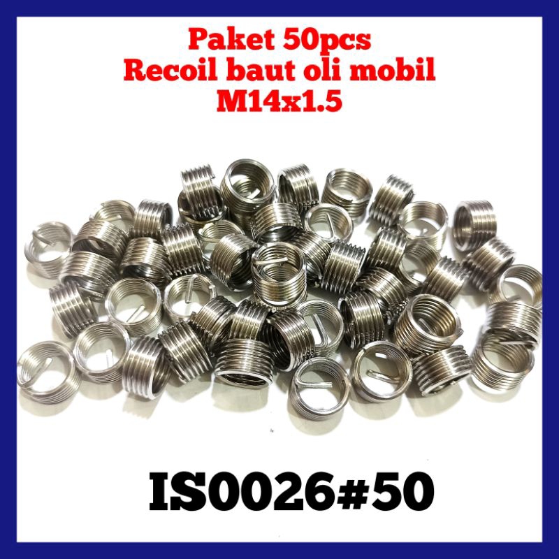 50pcs recoil baut oli m14x1.5 1D recoil baut oli baut 19 cocok untuk baut oli mobil mini car baut st
