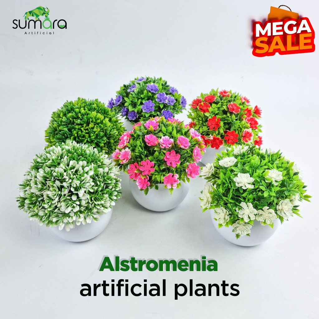 Bunga Sintetis Artificial Model Blossom untuk Dekorasi