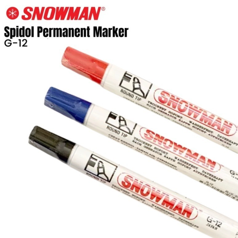 

Spidol Permanent Marker Snowman G-12