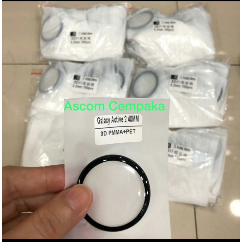 Antigores jam Samsung galaxy active 2  40mm Tpu nano full edge Samsung Active 2 40mm