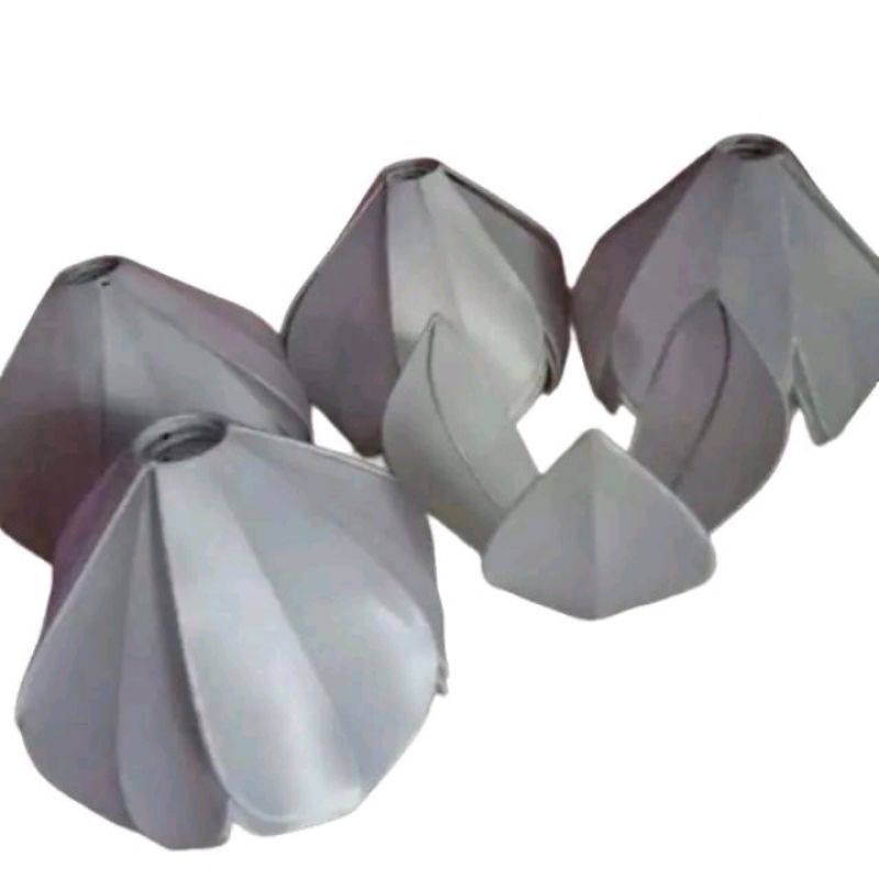 Kap lampu kelopak bunga dekorasi pelaminan