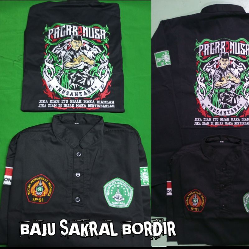 Atasan sakral pagar nusa Bordiran terbaru