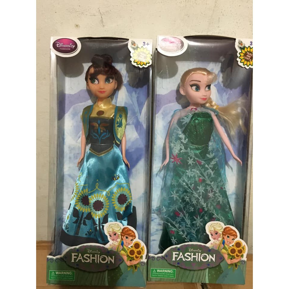 BIG SALE Berbi frozen ana elsa barbie frozen