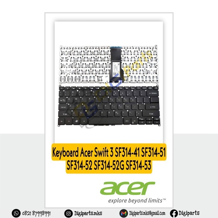 Keyboard Acer Aspire 5 A514-52G A514-54 A514-53G Series