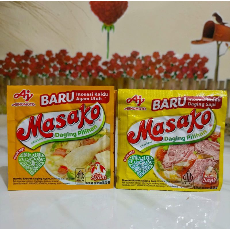 

Masako Ayam Sapi Kaldu Ayam Kaldu Sapi 8.5g