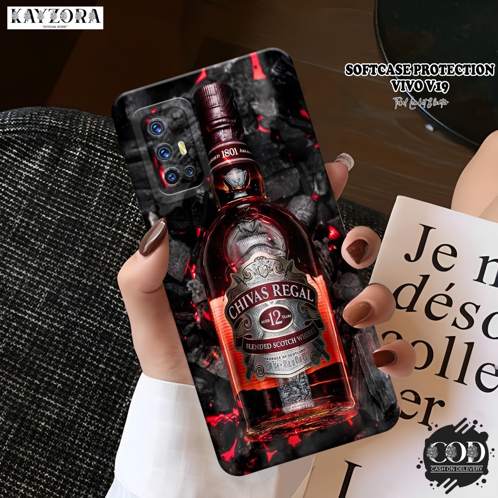 Case Hp VIVO V19 Terbaru - KAYZORA - Fashion Case Minuman - Softcase VIVO V19 - Pro Camera - Casing 