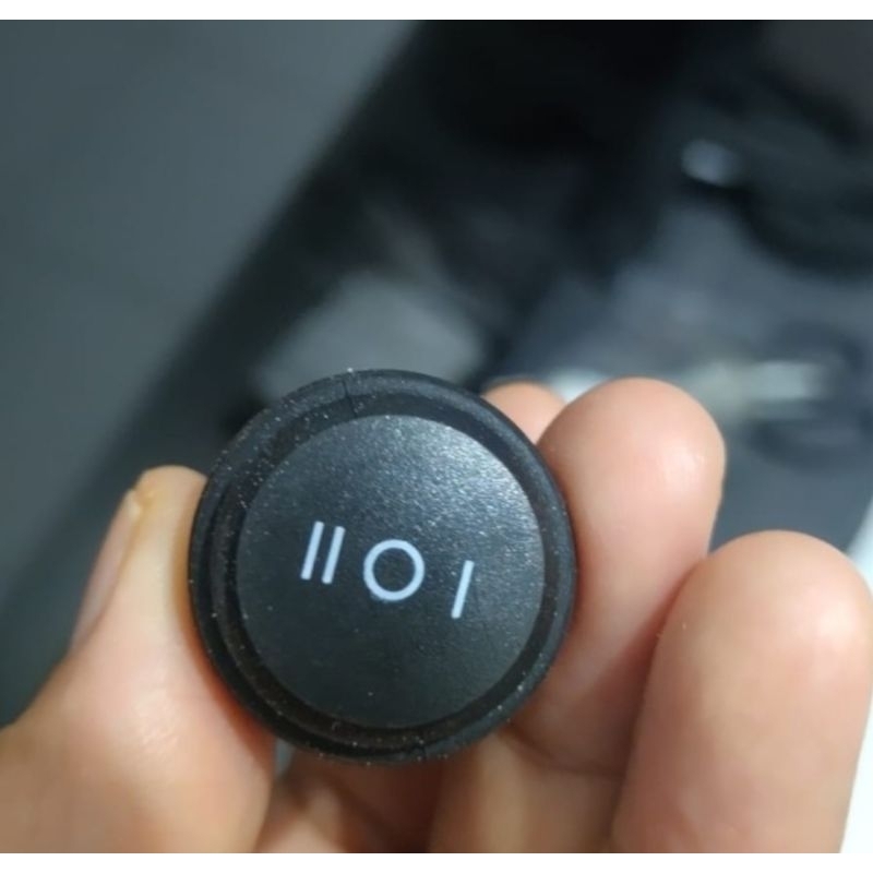 Saklar On Off On Bulat Waterproof 3 Pin / Switch Bulat Anti Air 3 Kaki On Off On minimal order 5pcs