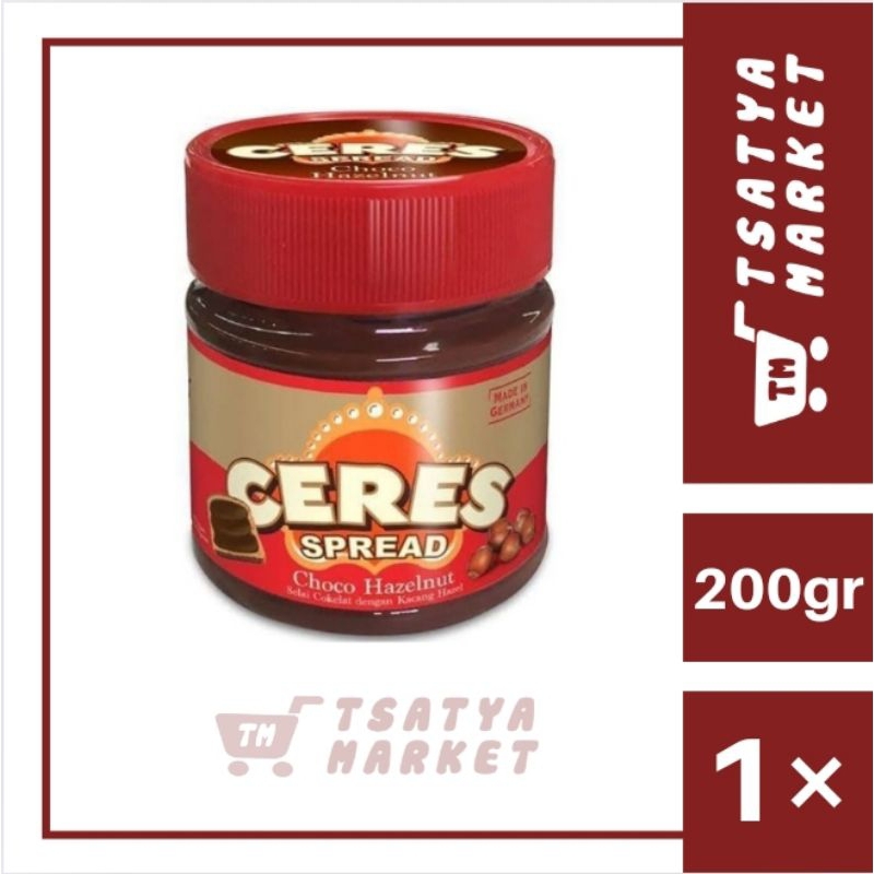 

CERES SPREAD CHOCO HAZELNUT 200GR