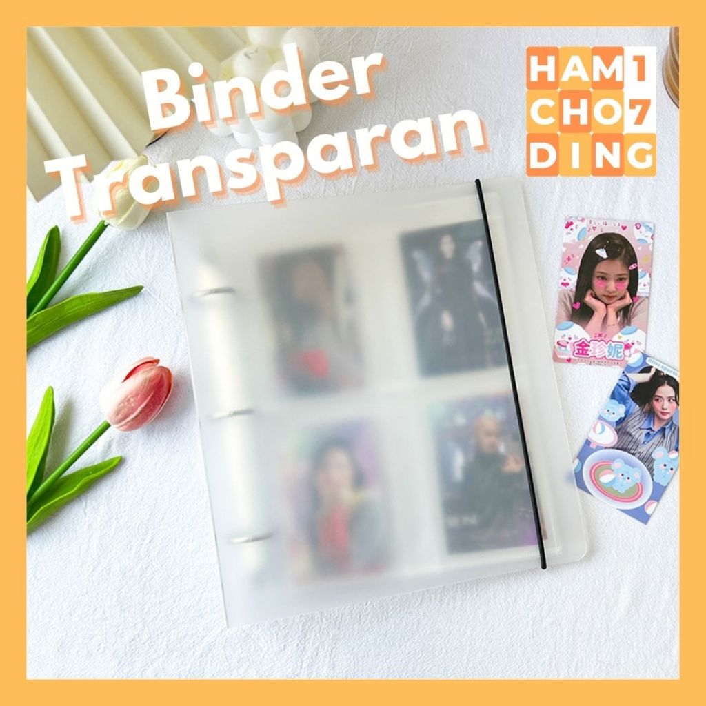 Binder Transparan PP Matte A4/A5/A6 Ring 3/4/6