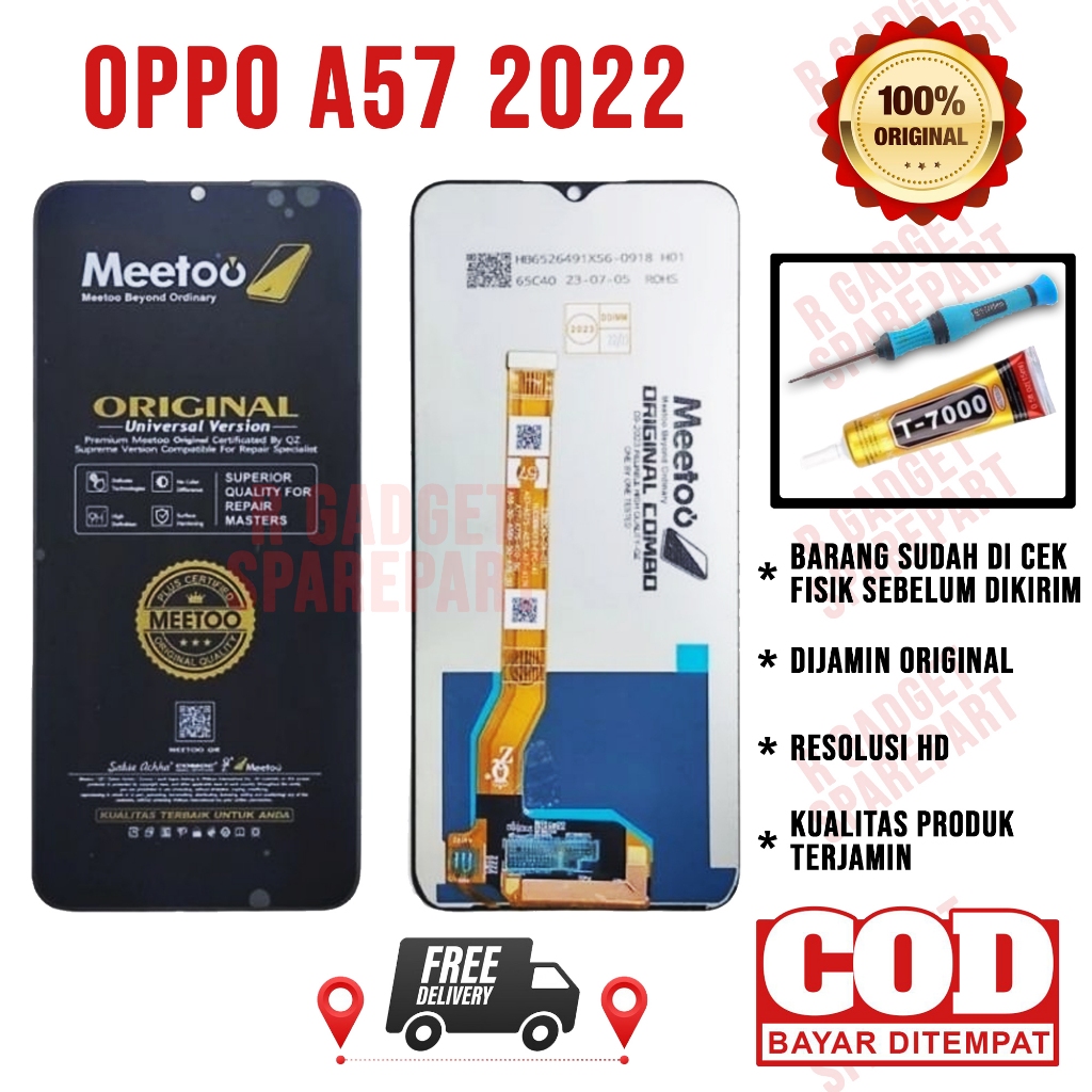 Lcd Oppo A57 2022 Original OEM Quality Lcd Touchscreen Fullset Oppo A57 2022