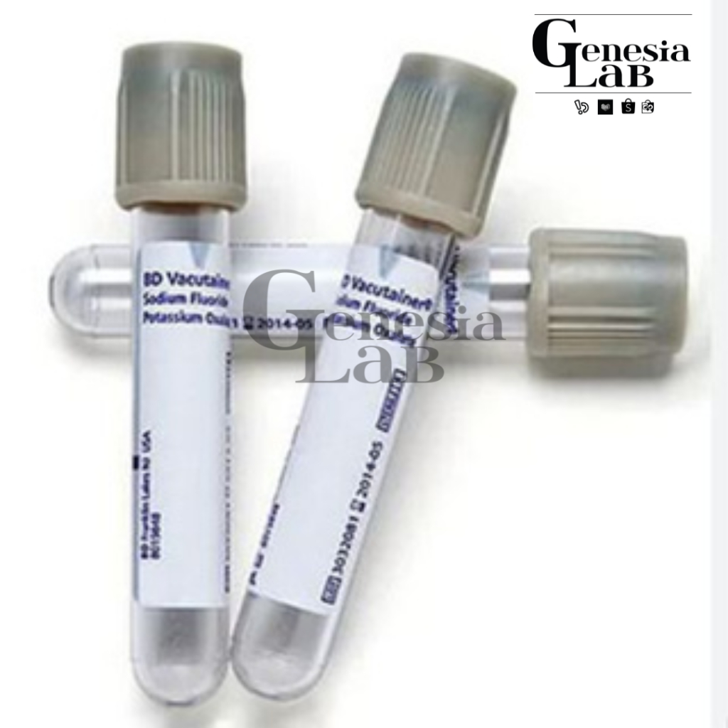 BD Vacutainer Fluoride Tubes 2 ml I Tabung Darah Tutup Abu2 - 367921