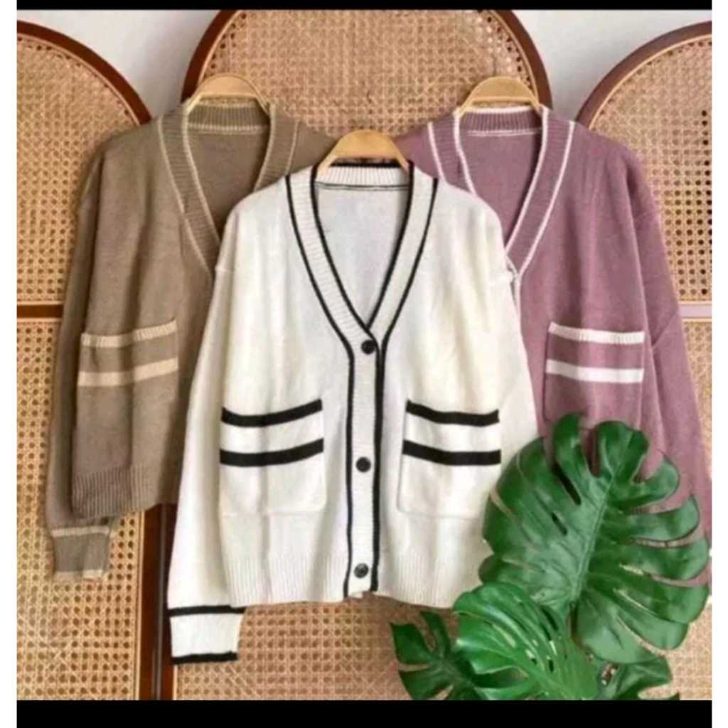 Cardingan Garrel rajut/kardigan knit/kardingan hornet