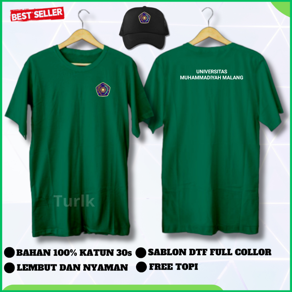Kaos Universitas Muhammadiyah Malang Kaos Tshirt UMM Kaos UMM Universitas Muhammadiyah Malang