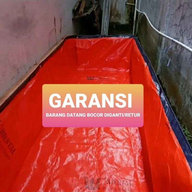 terpal kolam ikan 300x200x75 2x3 meter 75cm a5