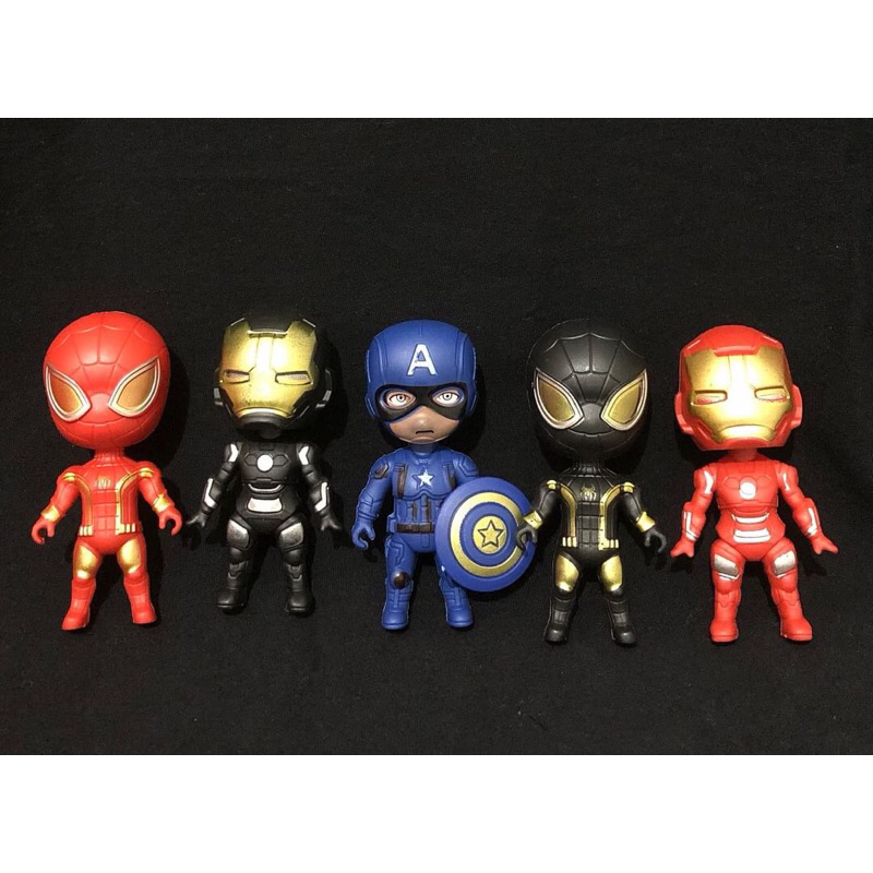 superhero topper hiasan kue karakter super hero superheroes ironman spiderman captain america
