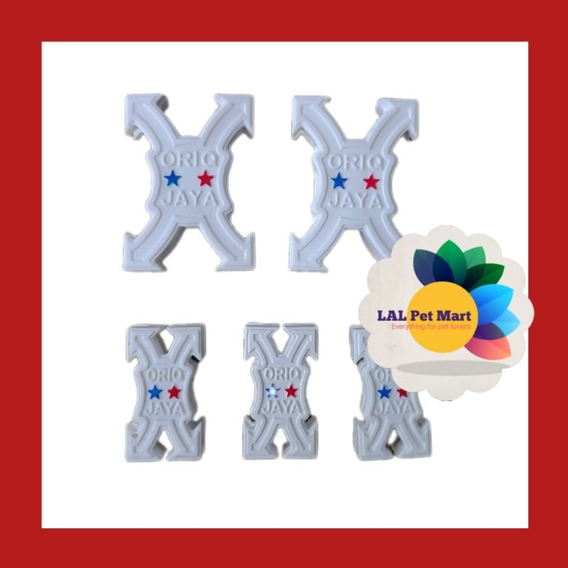 Variasi stoper sangkar burung model X Oriq Jaya untuk kandang murai kacer cucak ijo dll