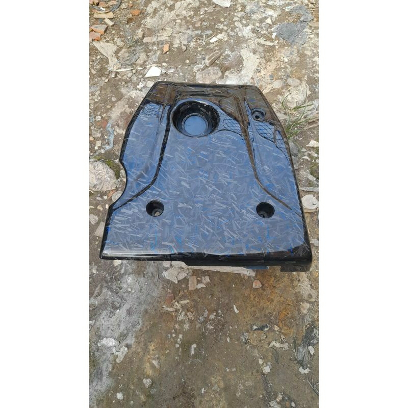 COVER ENGINE,CARBON FORGED BLUE PAJERO ANPS