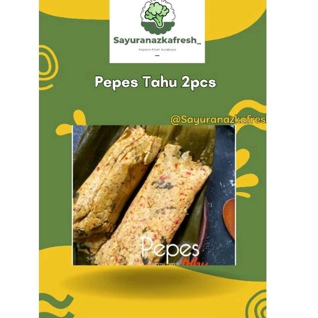 

Pepes Tahu 2pcs [Homemade]