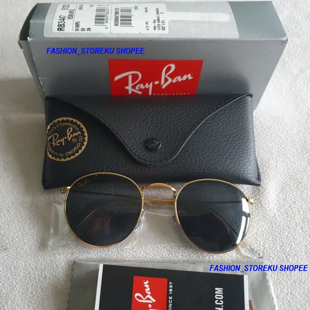 Original Ray-Ban round metal 3447