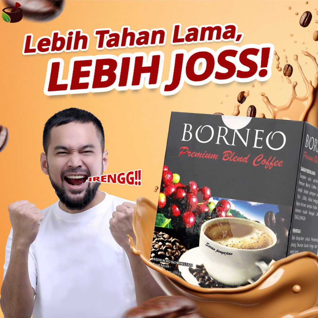 

Kopi Borneo Penambah Vitalitas Pria Dewasa Kopi stamina pria dewasa Kopi Borneo Isi 5 Sachet