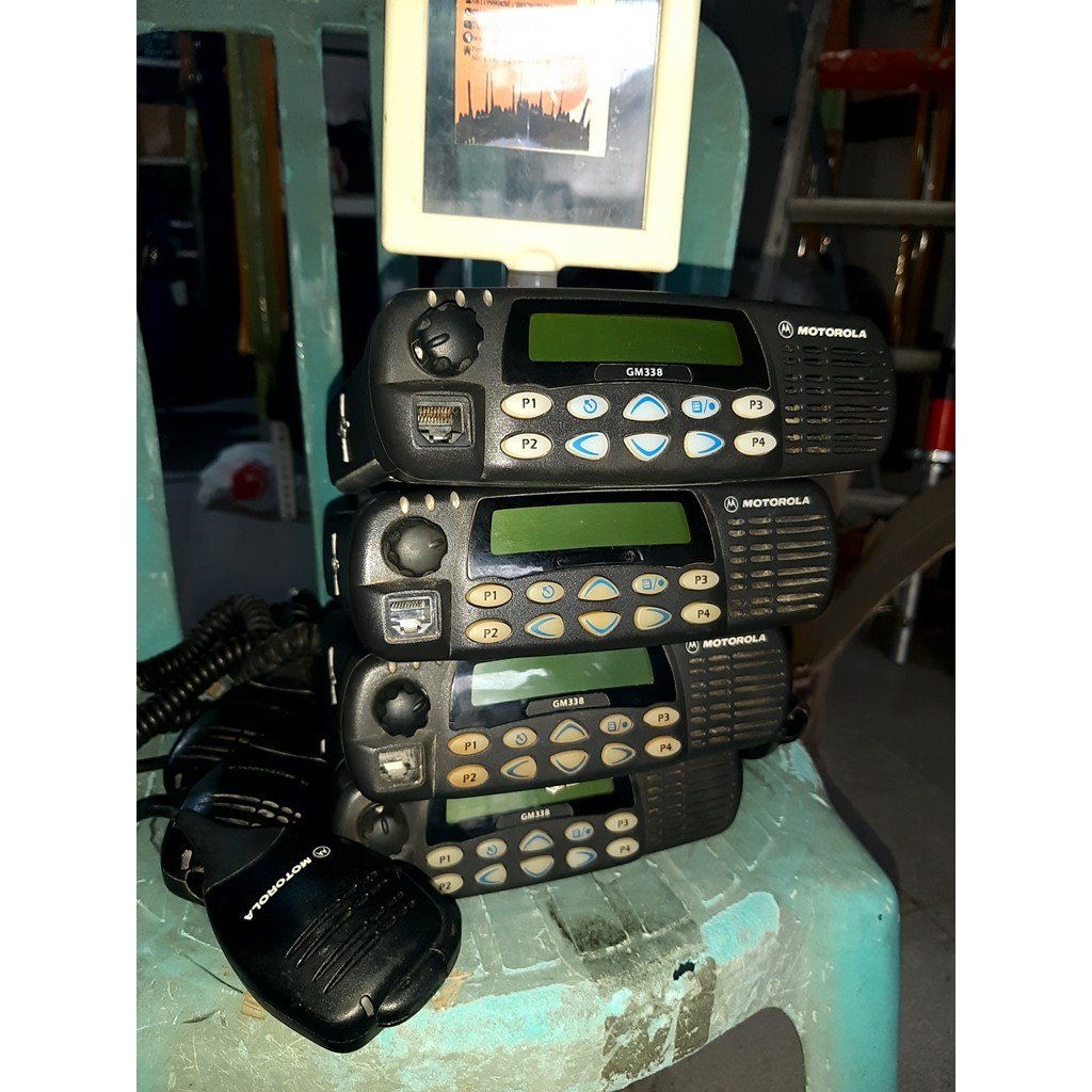 Rig Motorola Gm338 vhf Normal Tx dan Rx Bekas Ori MOTOROLA GM 338 FREKUENSI VHF POWER 30 WATT ASLI