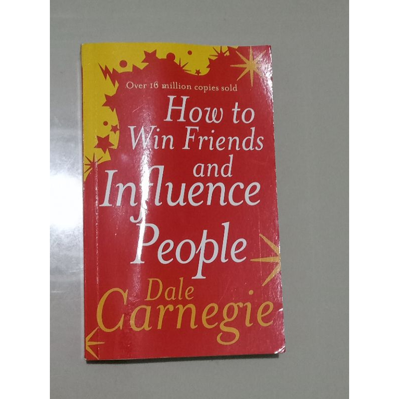 How to Win Friends and People Bekas Original English Bahasa Inggris Dale Carnegie preloved asli