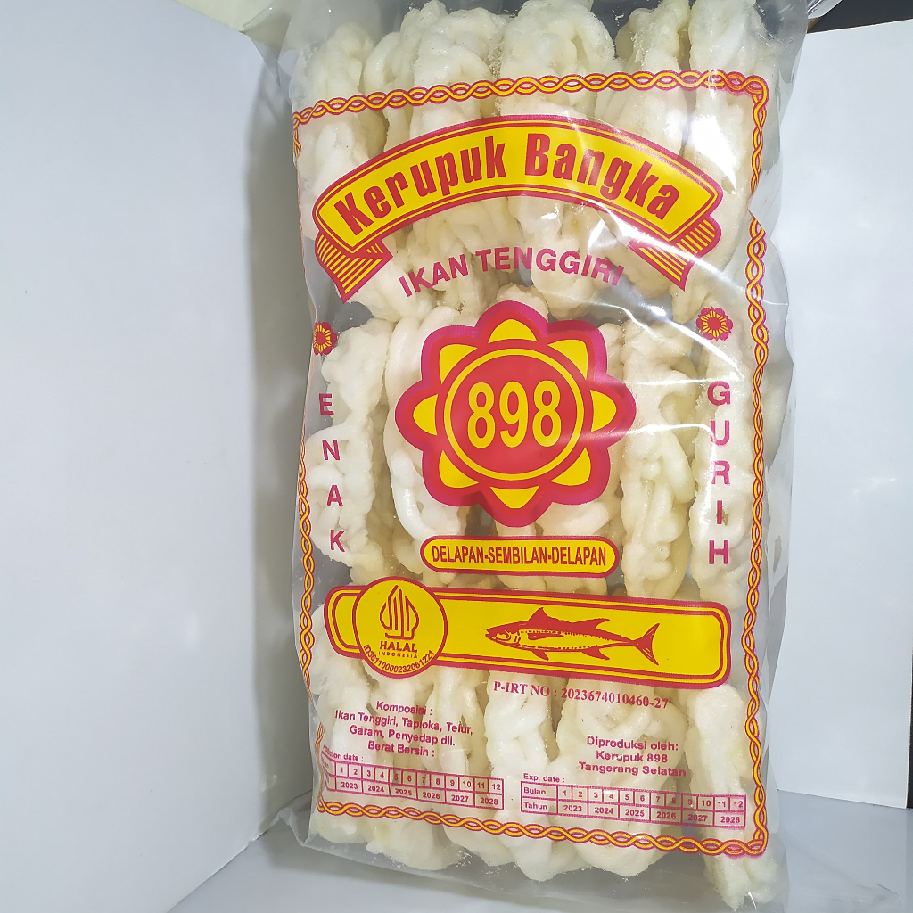

Kerupuk 898 | Kerupuk Bangka 898
