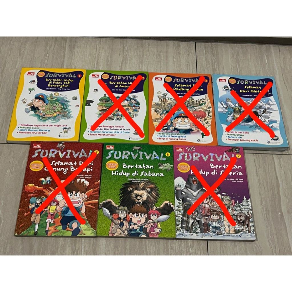 Buku Komik Survival
