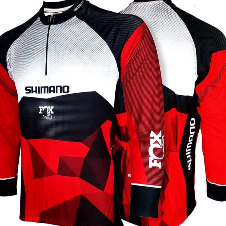 Grosir Ekonomis  Baju sepeda balap lengan panjang cowok cewek cowo cewe pria wanita kaos jersey road