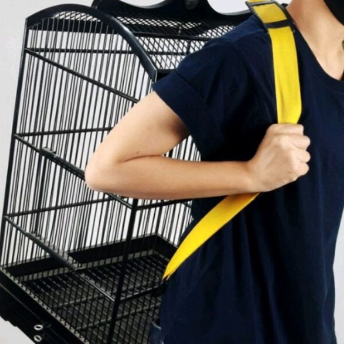 Istimewa Tali Tas Gendong Sempati Gendongan Bawa Sangkar Kandang Burung Lovebird Murai Cucak Ijo Dll