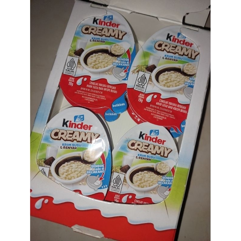 

OBRAL KINDER CREAMY / OBRAL KINDER JOY