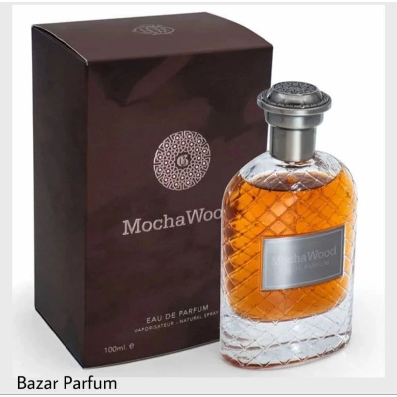 Parfum Pria Fragrance World Mocha Wood EDP Original