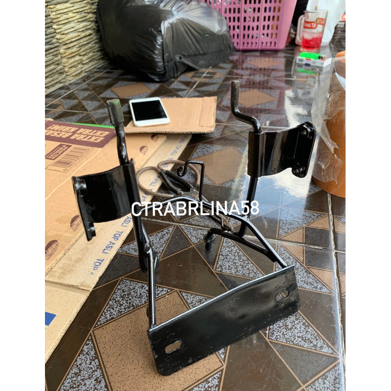 PANGKON LAMPU MEGAPRO PRIMUS MEGAPRO ORI COPOTAN BREKET MP