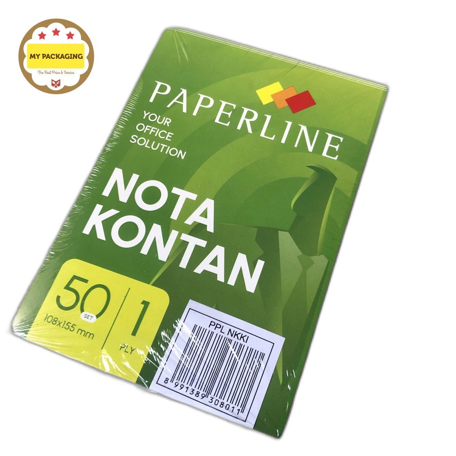 

1pak isi 10 Buku Nota Kontan Kecil 1 ply NCR / K1 Rangkap