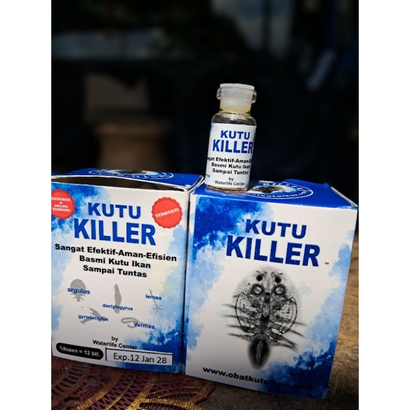 KUTU KILLER IKAN KOI