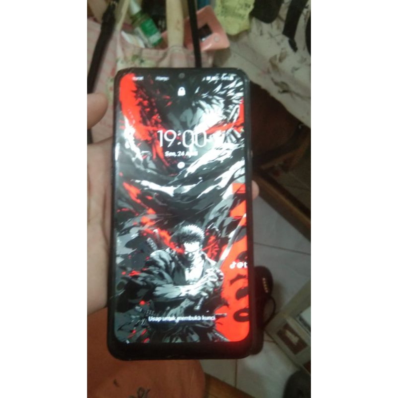 hp infinix hot 9 4 /128 minus Lcd