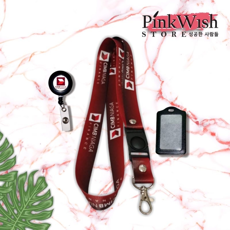 

Tali idcard CIMB NIAGA FINANCE / lanyard CIMB NIAGA FINANCE [READY STOCK] TERMURAH !!! Beli Eceran Rasa Grosir