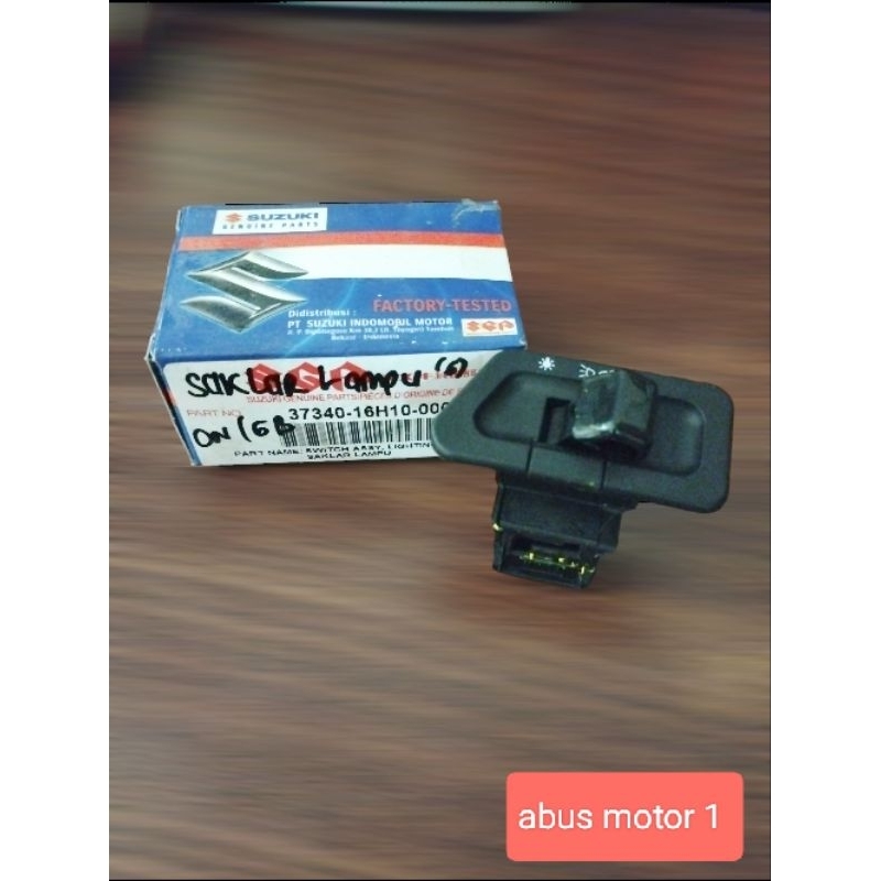 SAKLAR LAMPU SMASH BEAT KARBU VARIO 110 SUPRA X 125  SUPRA FIT NEW ORIGINAL SGP