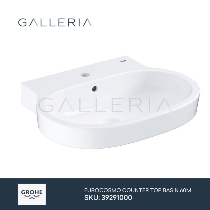 Grohe Eurocosmo Countertop Basin 60 39291000 / Grohe Wastafel