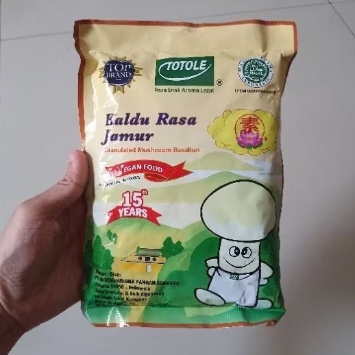 

Totole Kaldu Rasa Jamur bumbu rasa jamur penyedap Vegan Food 200gr